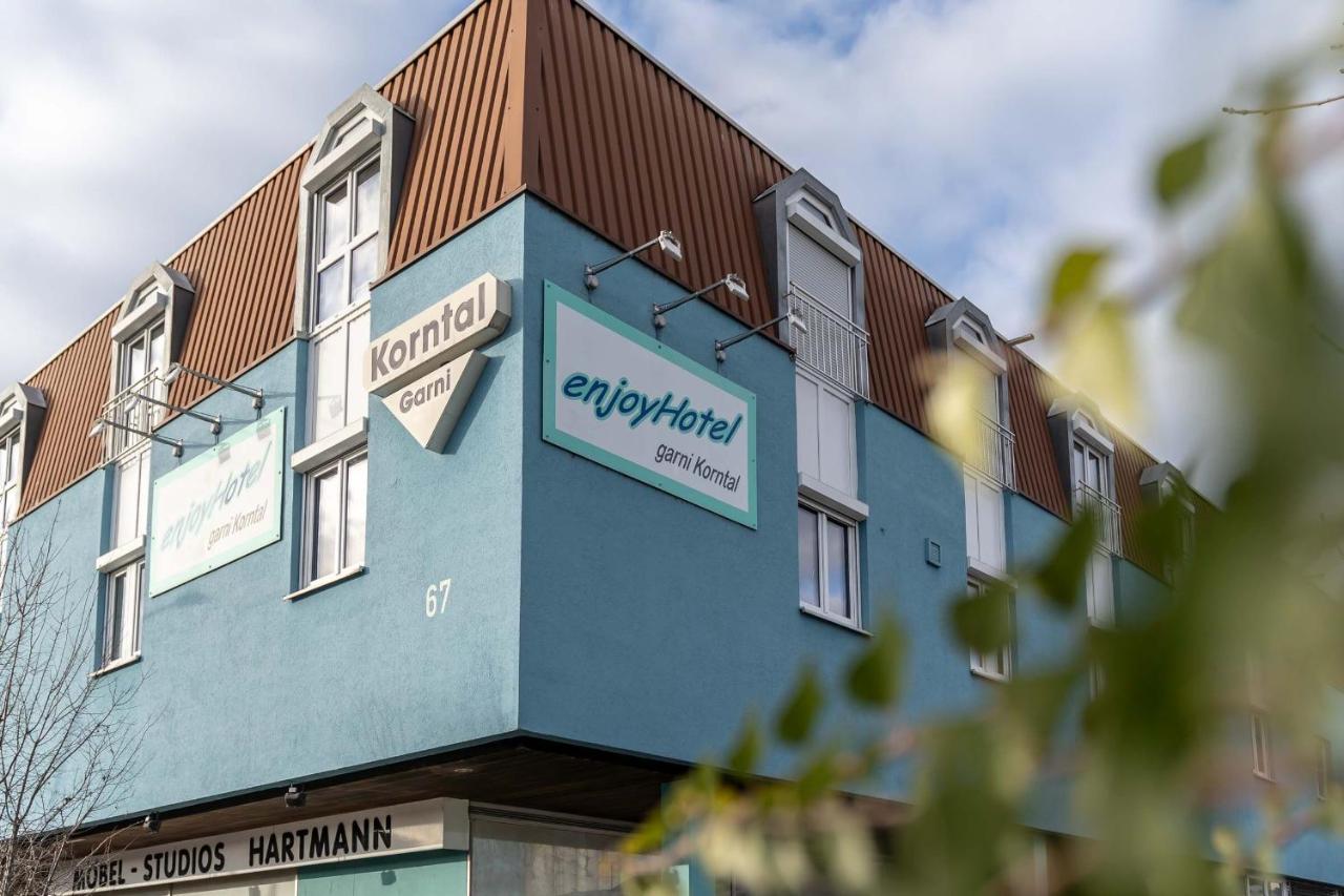 Enjoyhotel Garni Korntal Stuttgart B&B Parkplatz Sprinter Esterno foto