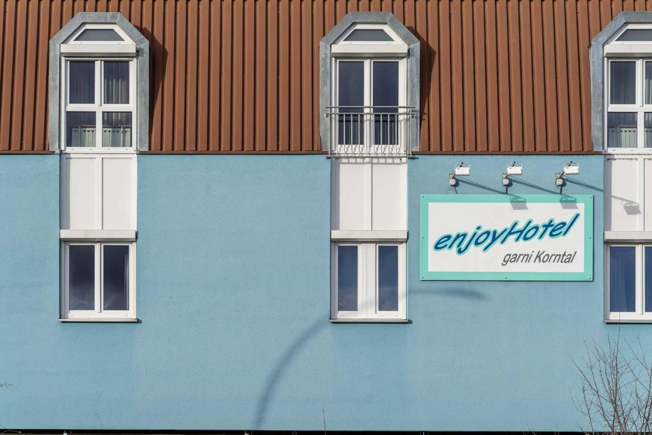 Enjoyhotel Garni Korntal Stuttgart B&B Parkplatz Sprinter Esterno foto